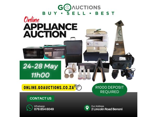 Online Appliance, Hardware & Furniture Auction 18